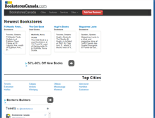 Tablet Screenshot of bookstorescanada.com